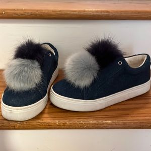 Women’s Denim Slip-Ons